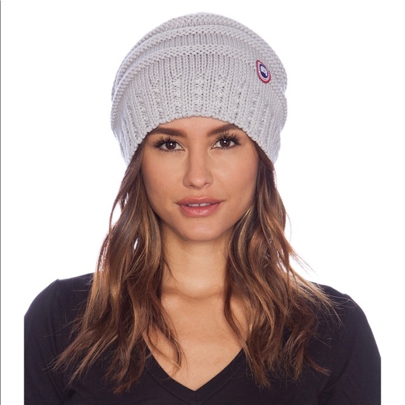 canada goose slouchy beanie